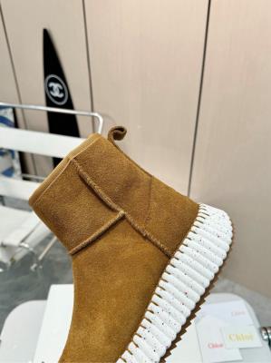 wholesale quality chloe boots brown